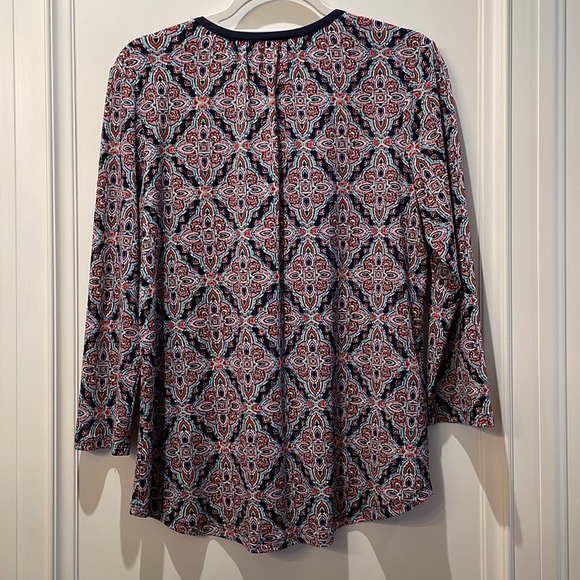 Daniel Rainn | Stretchy Boho Tunic Top - size Medium - Picture 4 of 9